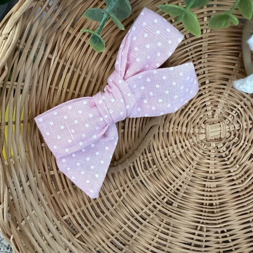 Carter’s 3 month baby girl booties & two matching girly hairpieces